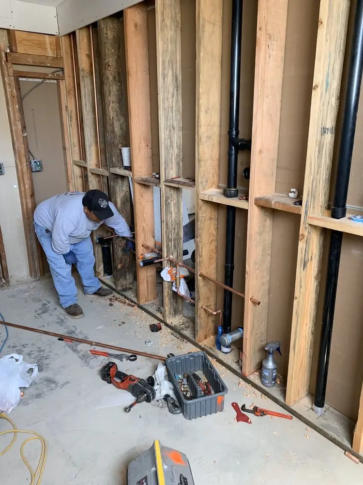 Commercial rough-in plumbing for Gas Line Repair in Eastlawn Gardens